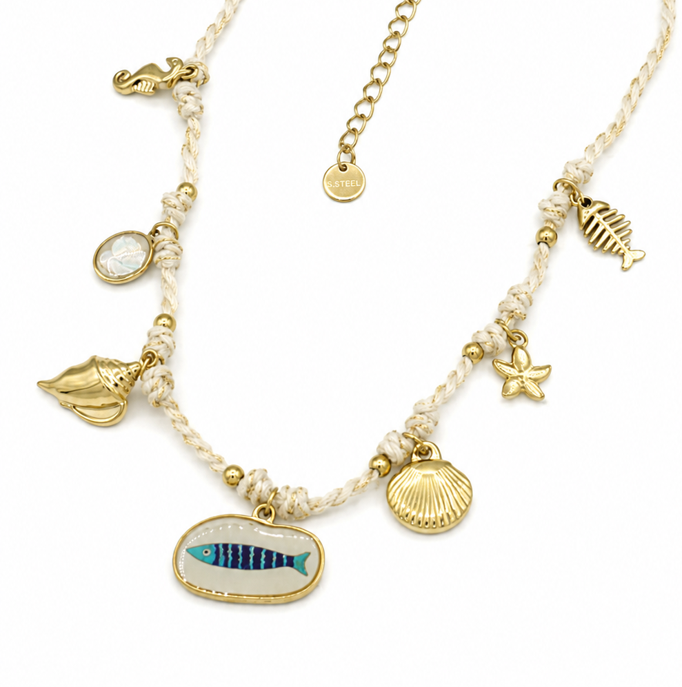 COLLANA BEADS SAND