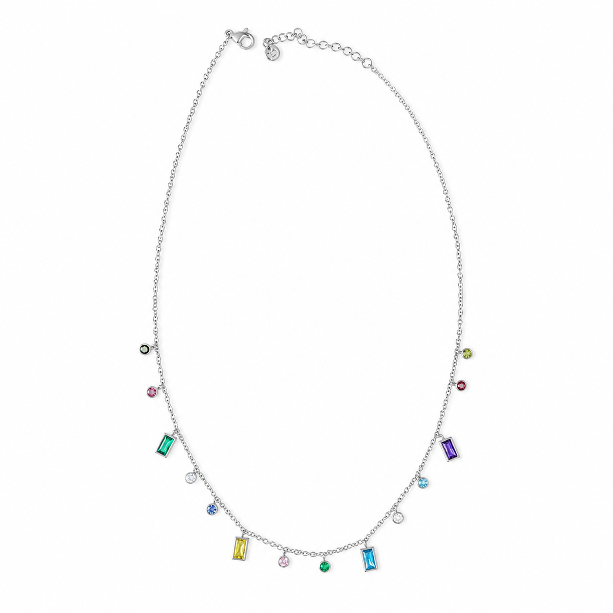COLLANA CHROMA DROP SILVER