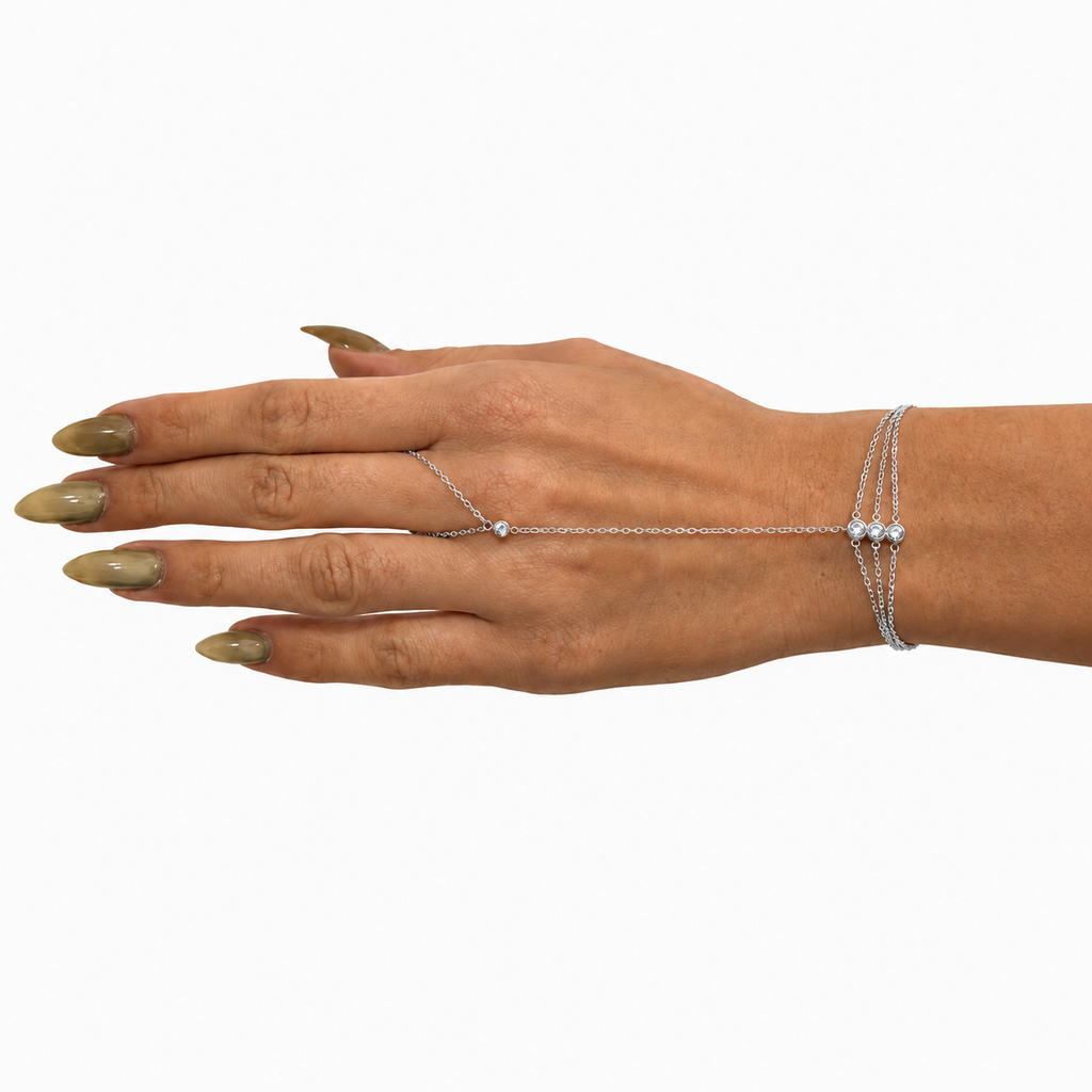BACIAMANO FINE LINE silver