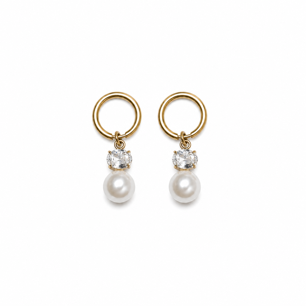 ORECCHINI WHITE PEARL