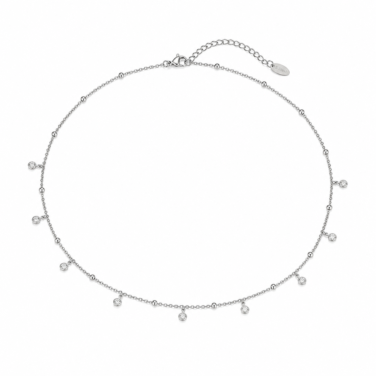 Body Chain Estrellas silver