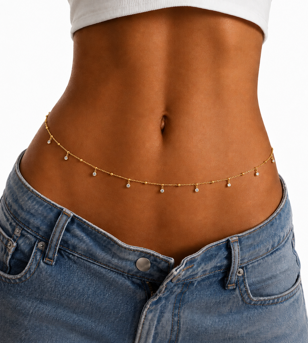 Body Chain Estrellas gold