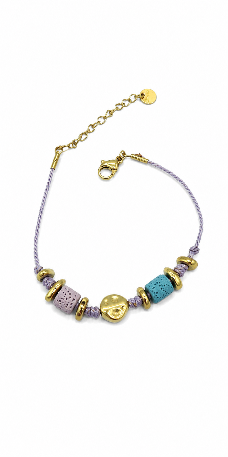 BRACCIALE BEADS VIOLET