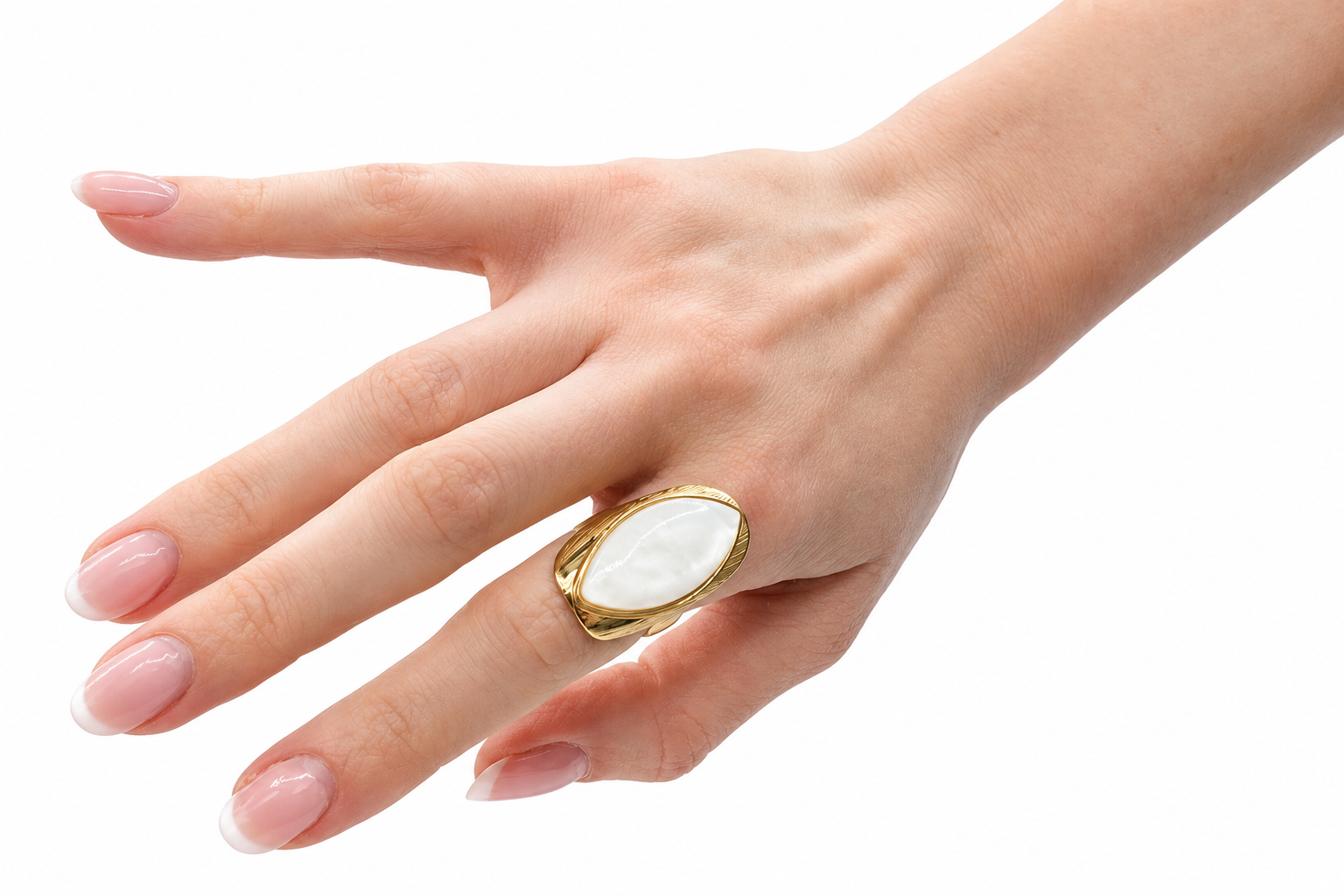 ANELLO WHITE PEARL