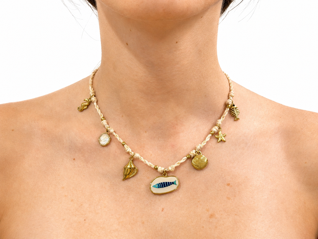 COLLANA BEADS SAND
