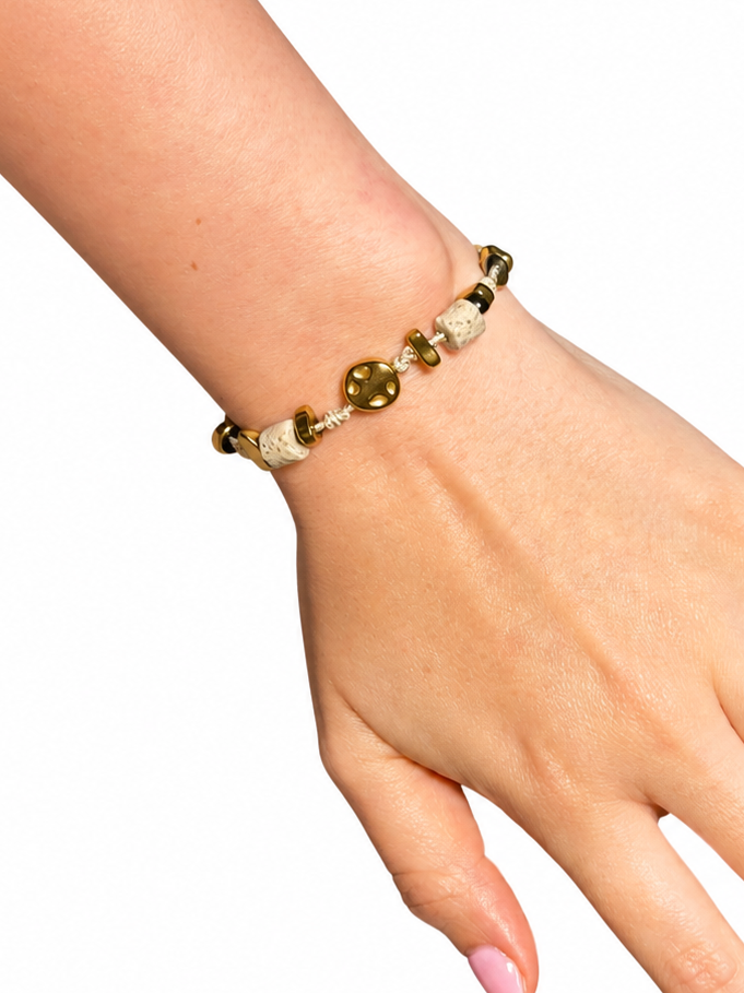 BRACCIALE BEADS SAND