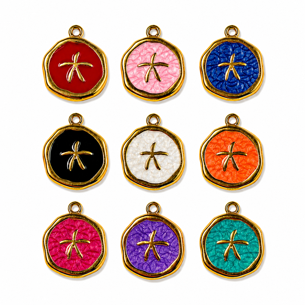 Stella marina Charms medaglia