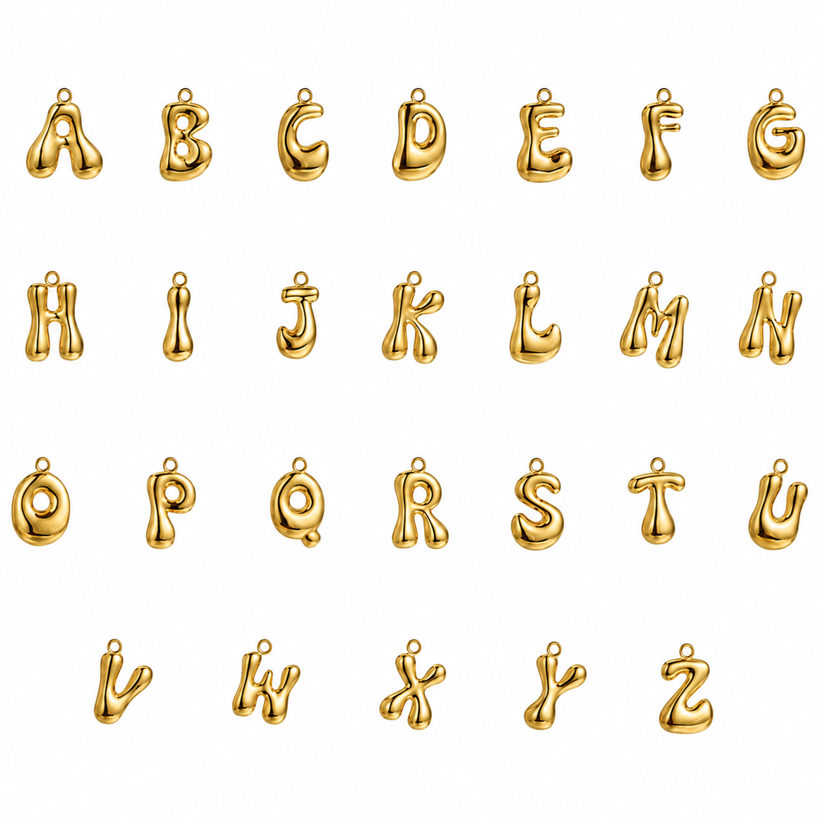Melt Letters Charms